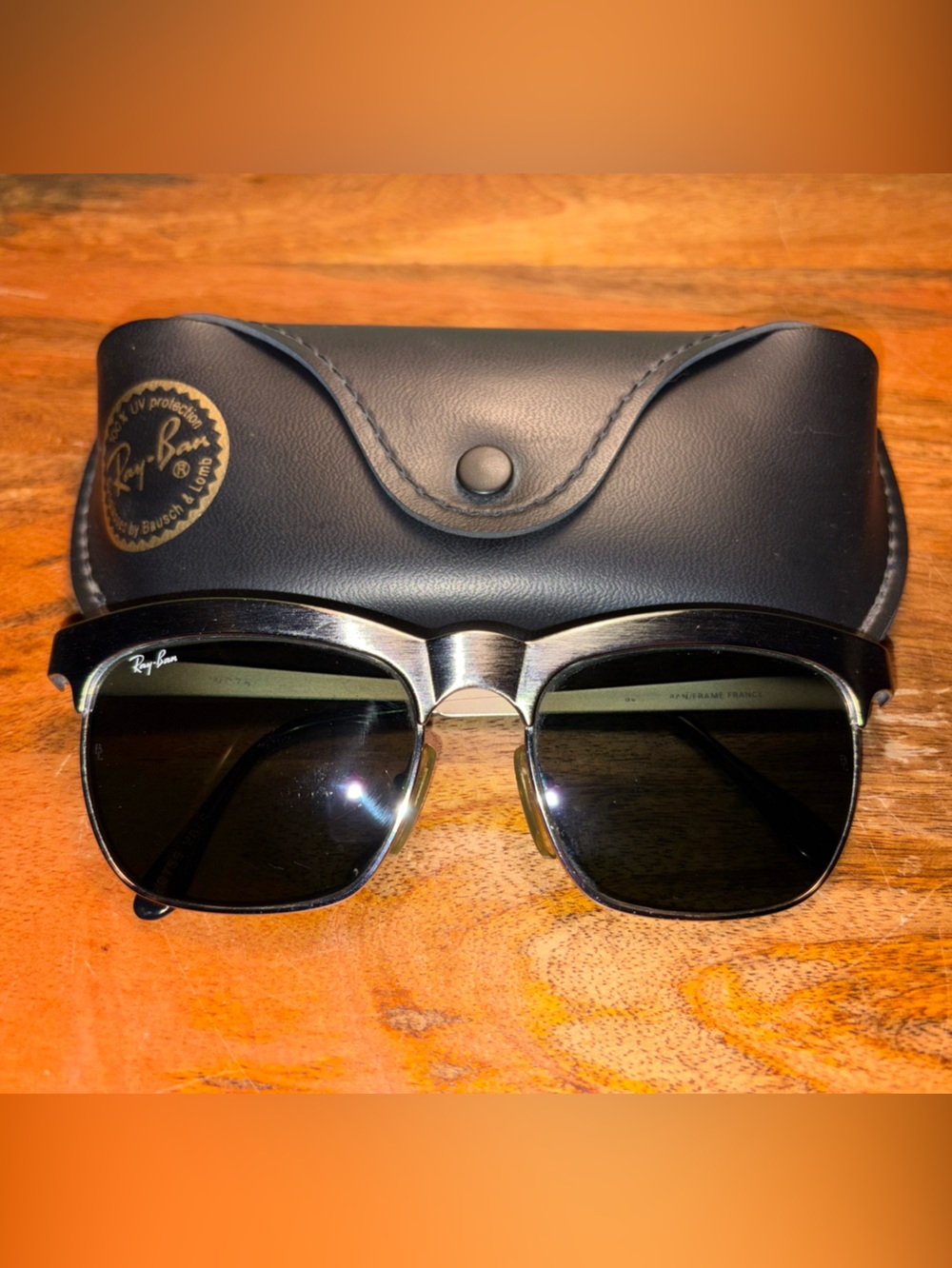 Vintage 80’s Ray Ban Bausch Lomb Neuvo Wayfair Aviator Sunglasses